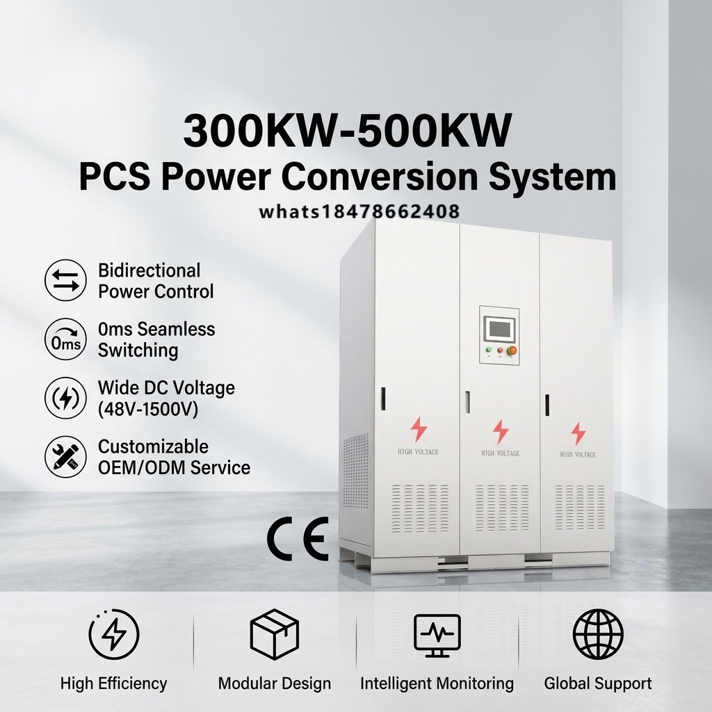 Power Inverter - 250KW 300KW 200KW Hybrid-Solarwechselrichter Vanadium-Flusszellen-Bidirektionaler DC-AC-Wandler