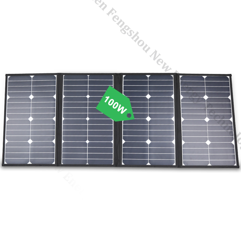 Charge Controller Solar - Tragbares 100-Watt-Falt-Solarpanel-Ladegerät für Camping, Wohnmobil, Solarstromregler