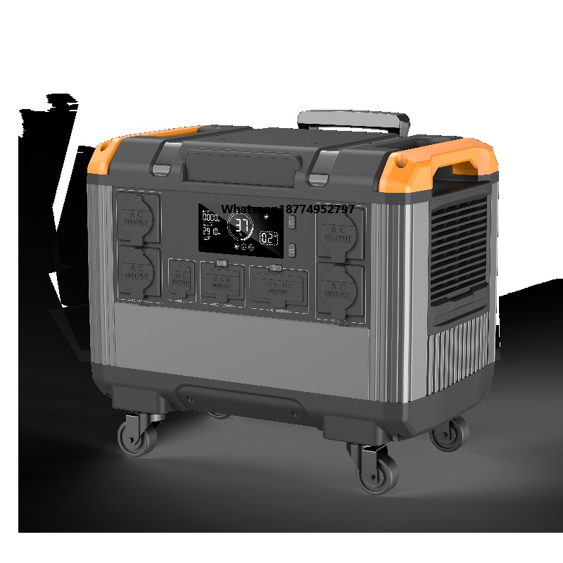 Solar Panel - Neueste 3000W Schnelllade-Powerbank, 140400mAh Lithium-Ionen-Akku, Solarpanel,