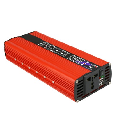 Power Inverter - 3000W Wechselrichter Auto-Wechselrichter Dual-USB-Stromwandler