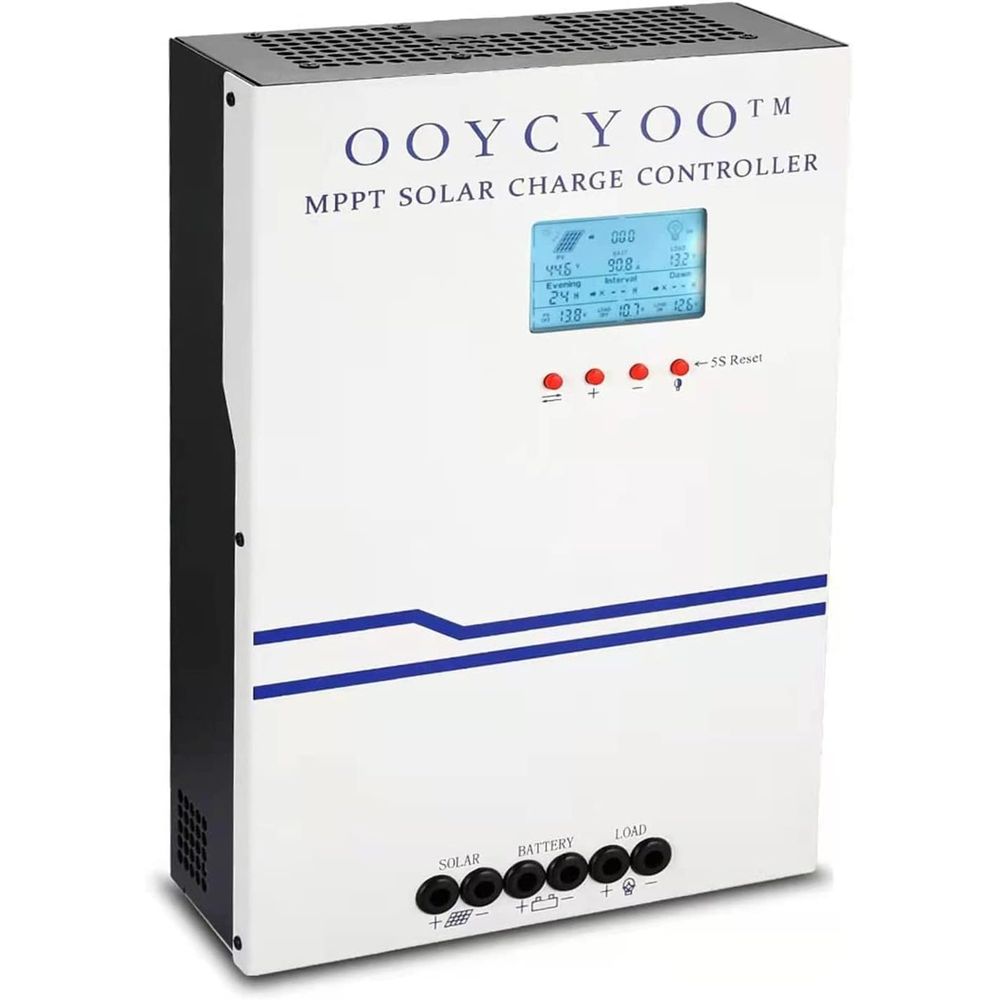 Charge Controller Solar - 100 Ampere MPPT Solar-Laderegler 24V 12V