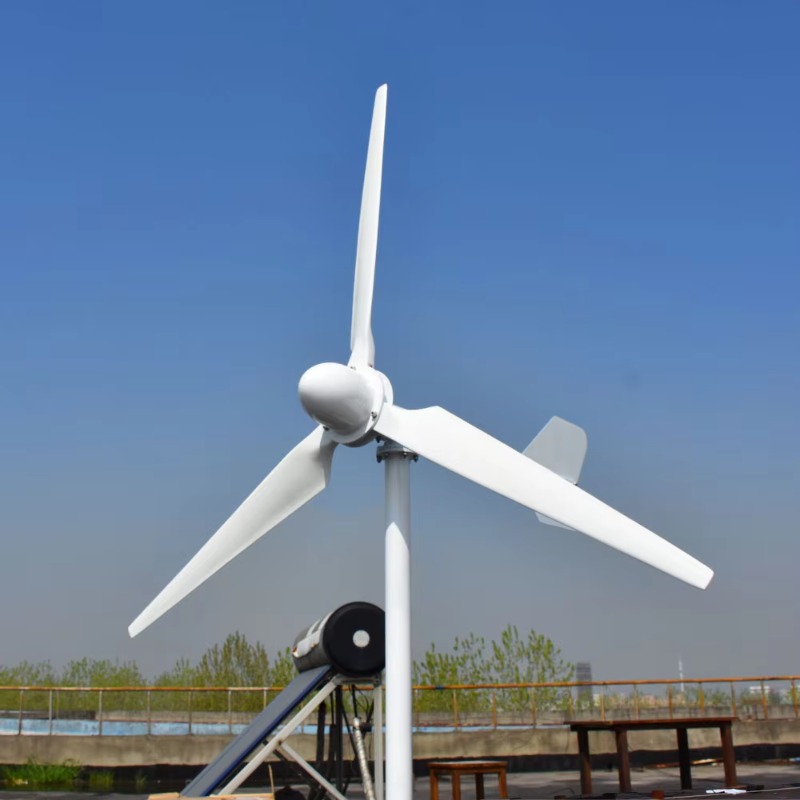 Solar Generator - 【Bestseller】3KW Wind-Solar-Hybrid-Stromversorgungssystem 48V Windturbinengenerator Off-Grid-System Komplettset