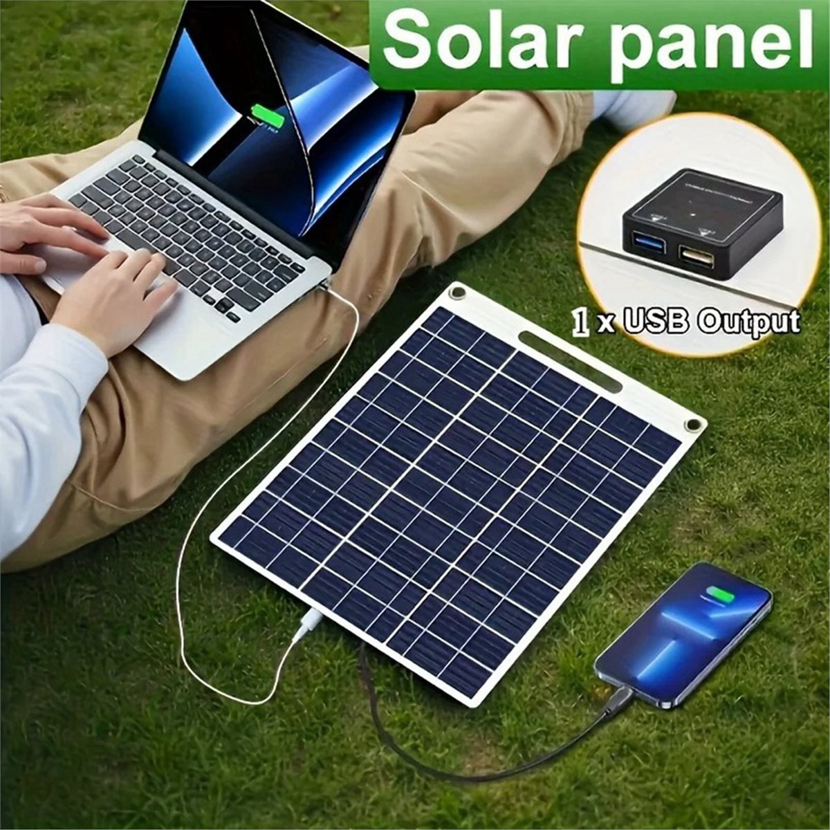 AU47-14W 5V Tragbares Solarpan – Solar Panel Bewertung und Preis