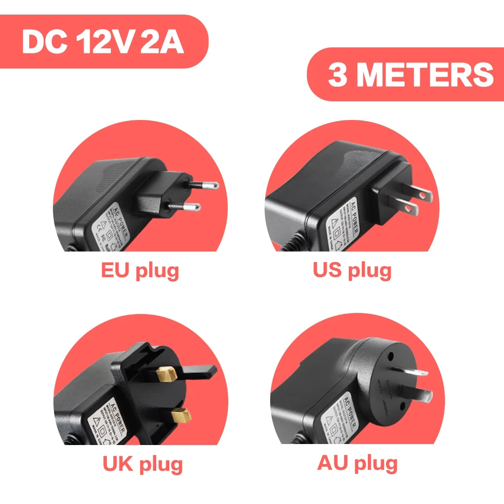 DC 12 V 2A 3 Meter Länge Netzt – Energy Monitor Meter Bewertung und Preis