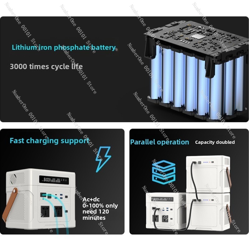 Tragbare 1000W Outdoor-Powerst – Outdoor Power Station Bewertung und Preis