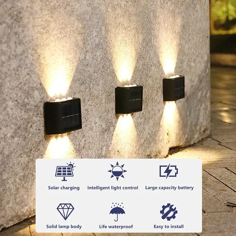 LED Solarleuchte für Außen, Wa – Solar Lamp Bewertung und Preis