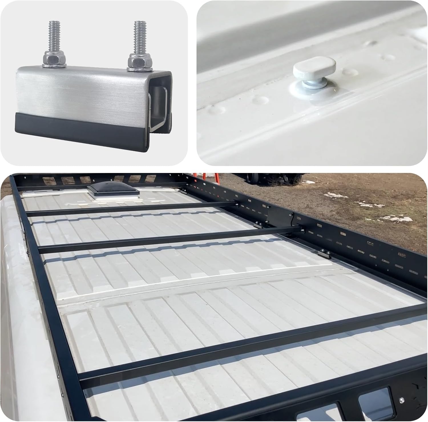 4er-Pack Dachmontagehalterunge – Solar Panel Bewertung und Preis