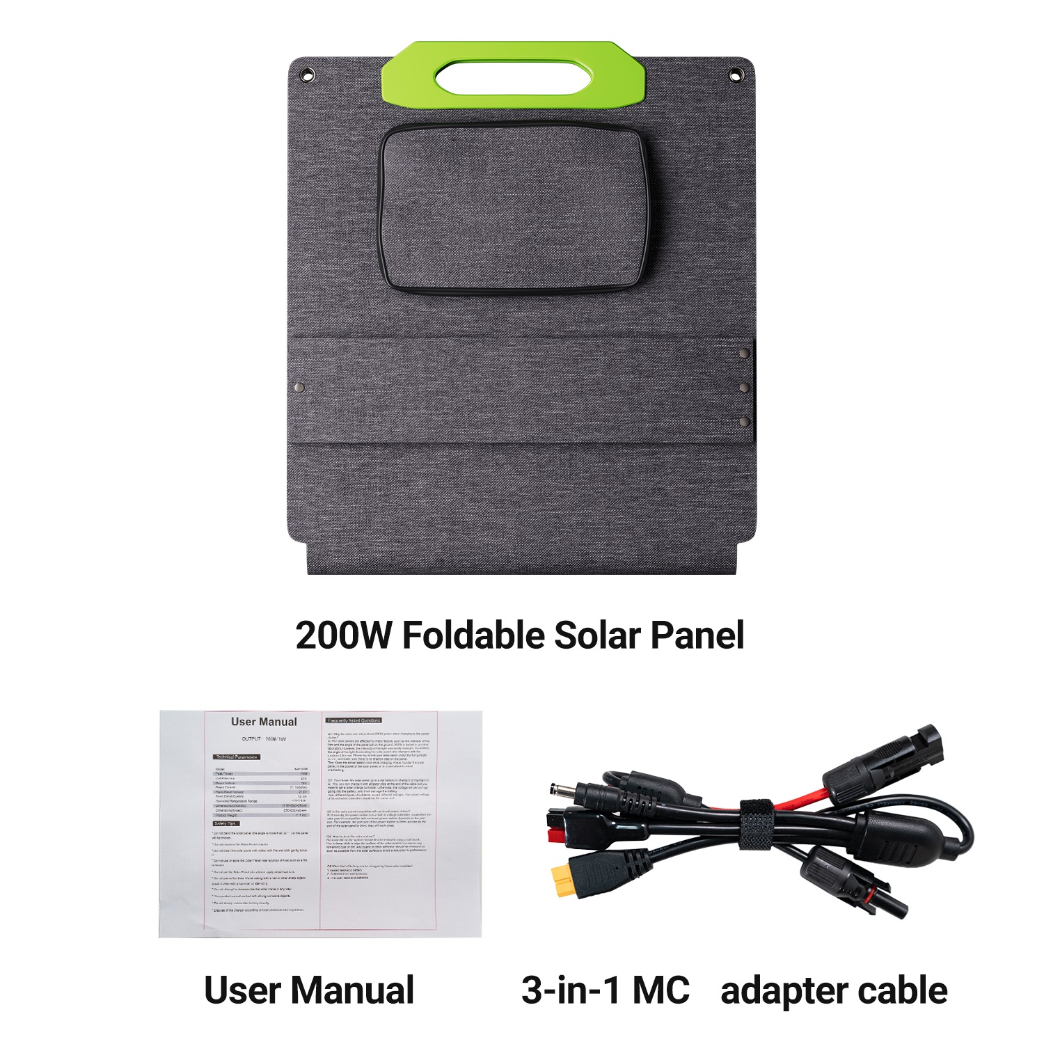 200W Faltbares Solarpanel |    – Solar Panel 200W Bewertung und Preis