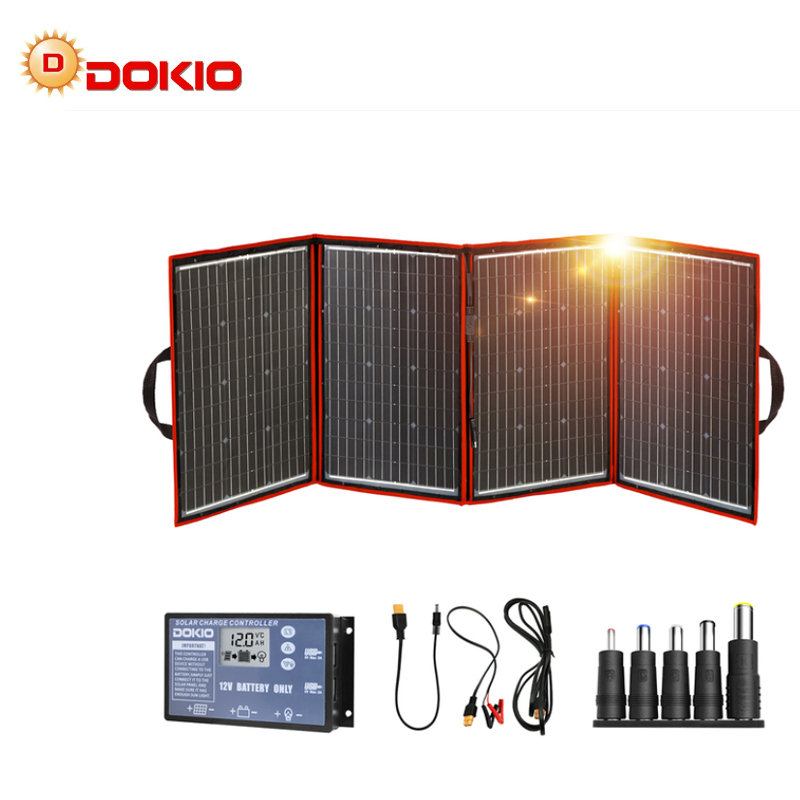 Dokio Marke Flexible faltbare  – Solar Panel 200W Bewertung und Preis