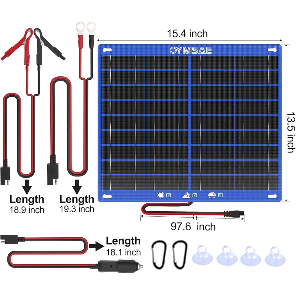 30W Solar-Autobatterie-Ladeger – Solar Panel Bewertung und Preis