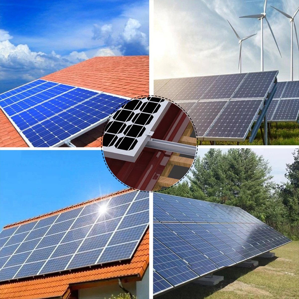 Solarpanel-Montageschienen Kle – Solar Panel Bewertung und Preis