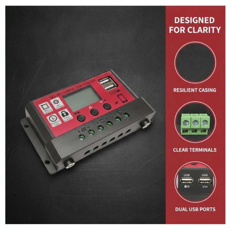 Neu! 10/20/30A PWM Solar-Lade- – Charge Controller Solar Bewertung und Preis