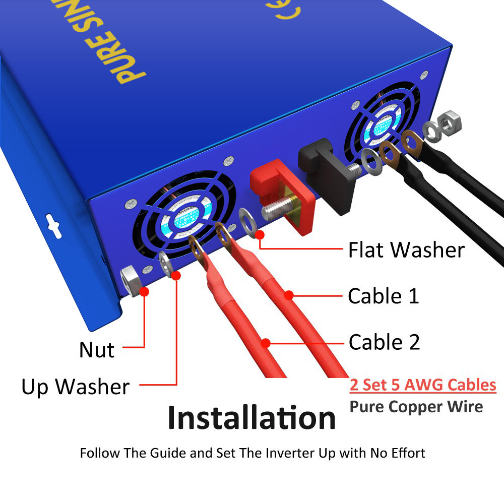 2026 Bestseller WZRELB 3000W A – Power Inverter Bewertung und Preis