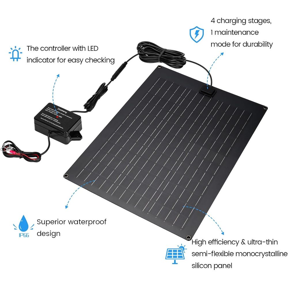 Solar-Batterieladegerät und -W – Solar Panel Bewertung und Preis