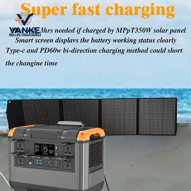 3 kW 3kVA Leistungsstarker Sol – Solar Generator Bewertung und Preis