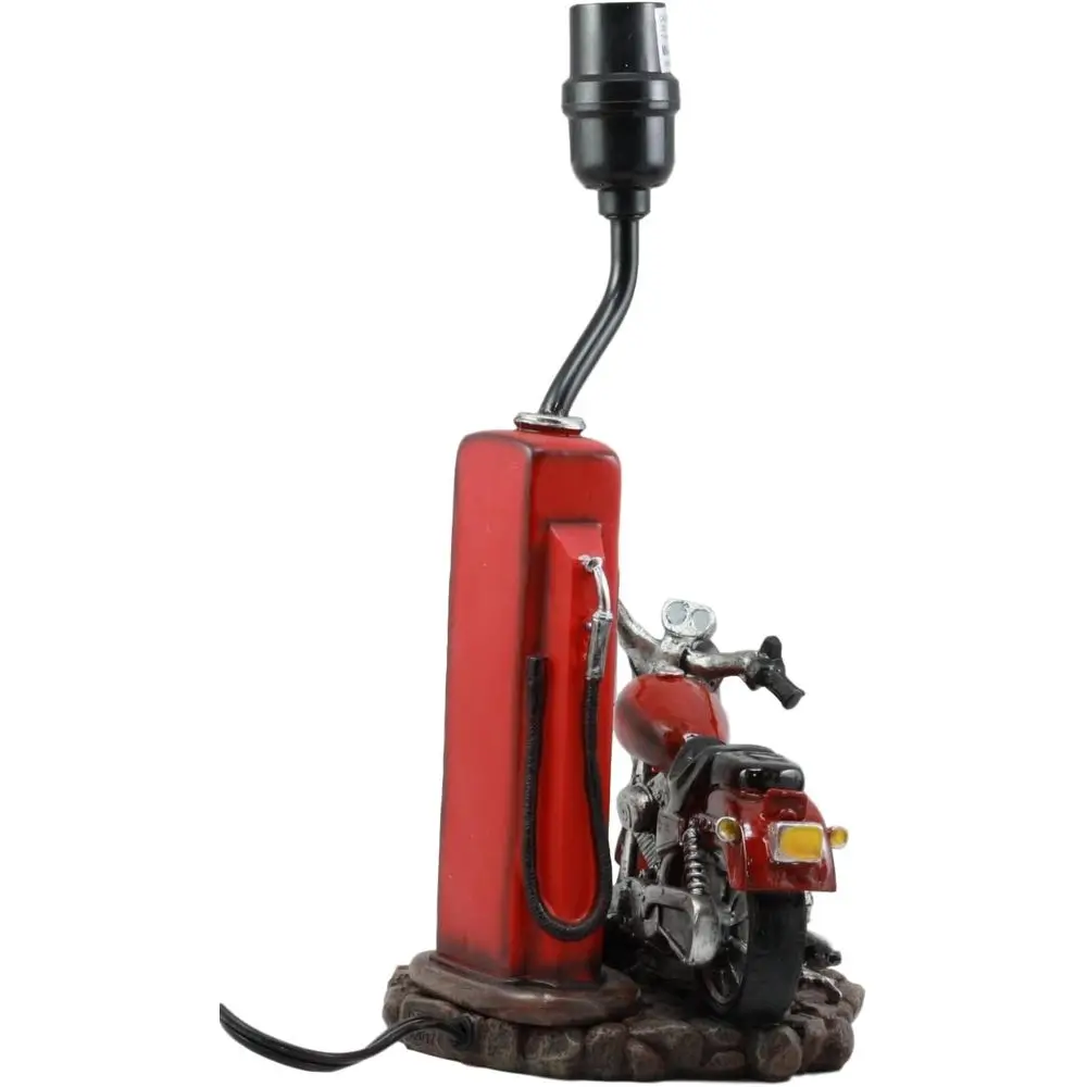 Vintage Retro Rote Motorrad-Be – Solar Lamp Bewertung und Preis
