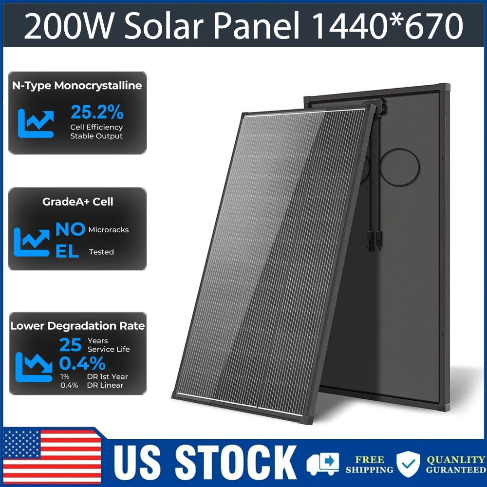AeternaSol 400W 200W Solarmodu – Solar Panel 200W Bewertung und Preis