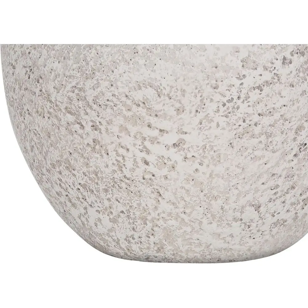 Cremefarbene Beton-Tischlampe  – Solar Lamp Bewertung und Preis