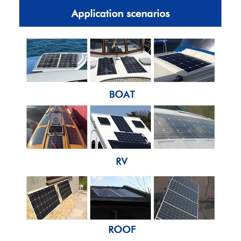 50W 100W 150W 200W Flexibles S – Solar Panel 200W Bewertung und Preis