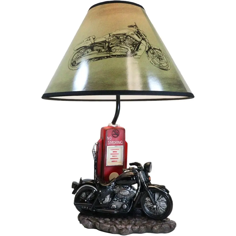 Vintage Retro Schwarze Motorra – Solar Lamp Bewertung und Preis