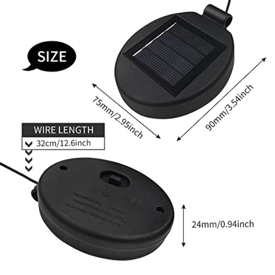 Solar-Laternendeckel mit LED-P – Solar Panel Bewertung und Preis